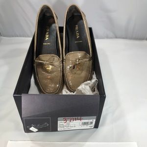 Prada driving loafers size 38